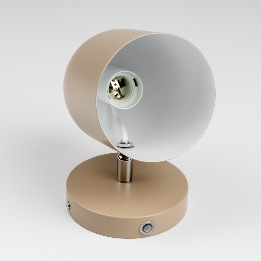 Brilagi - Επιτοίχιο φωτιστικό σποτ GALLION 1xE27/15W/230V μπεζ