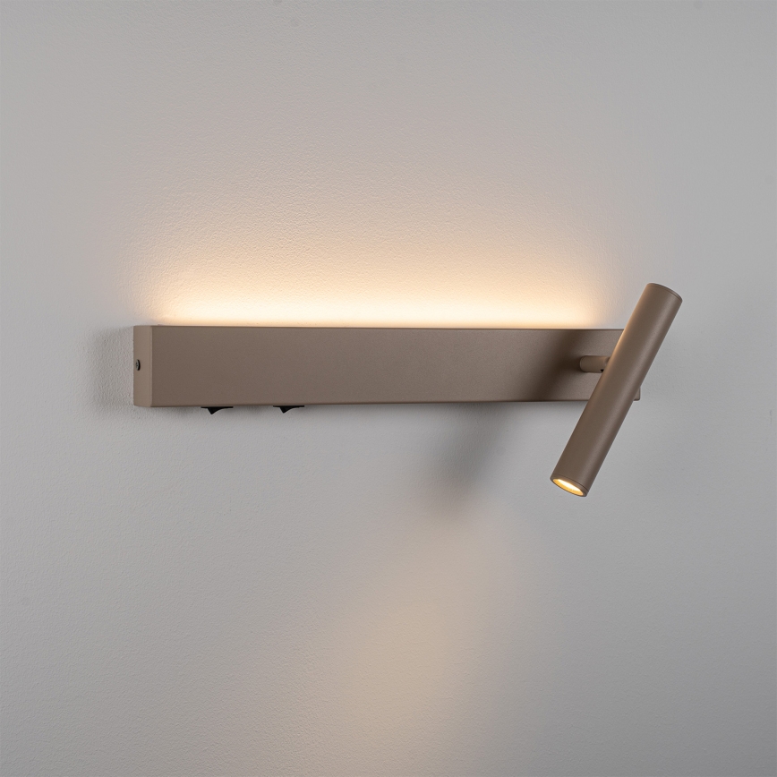 Brilagi - Επιτοίχιο φωτιστικό σποτ LED ARLIX LED/3W/230V + LED/7W μπεζ CRI 90