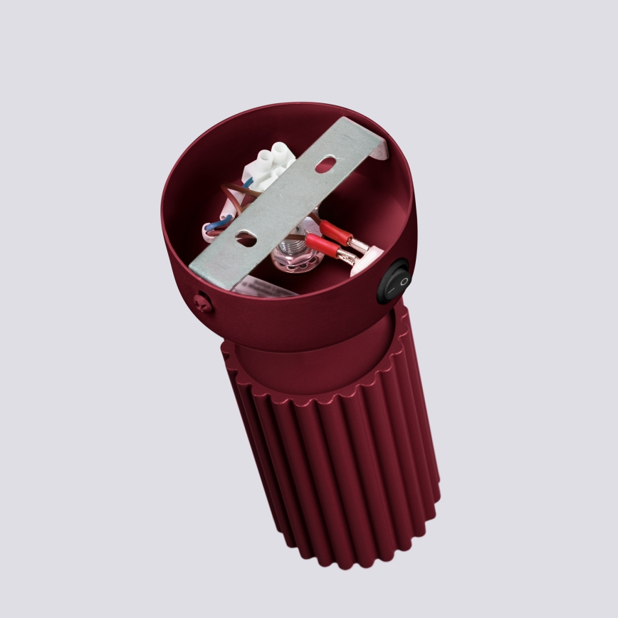 Brilagi - Επιτοίχιο φωτιστικό σποτ LED CRESTO 1xGU10/10W/230V μπορντό