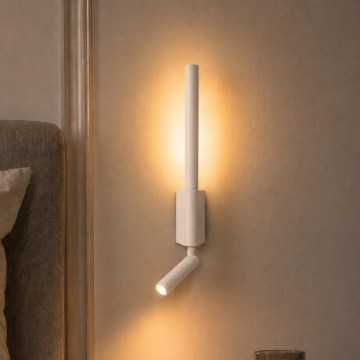 Brilagi - Επιτοίχιο φωτιστικό σποτ LED VIXON LED/3W/230V + LED/5W λευκό CRI 90