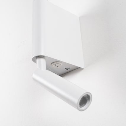 BRILAGI - Επιτοίχιο φωτιστικό σποτ LED VIXON LED/3W/230V + LED/5W λευκό CRI 90