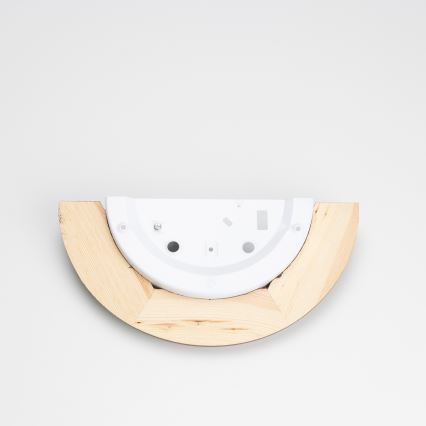 Brilagi - Επιτοίχιο φωτιστικό ORBIS 1xE27/60W/230V 30 cm από πεύκο