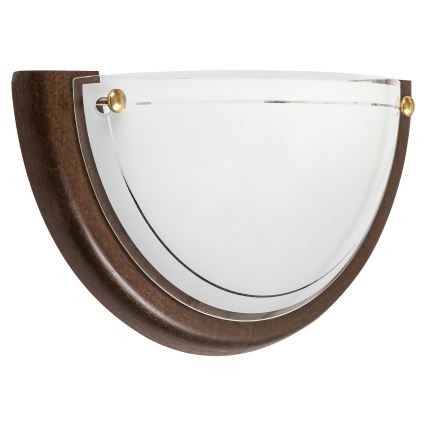 Brilagi - Επιτοίχιο φωτιστικό ORBIS 1xE27/60W/230V 30 cm από πεύκο