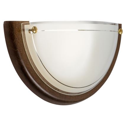 Brilagi - Επιτοίχιο φωτιστικό ORBIS 1xE27/60W/230V 30 cm από πεύκο