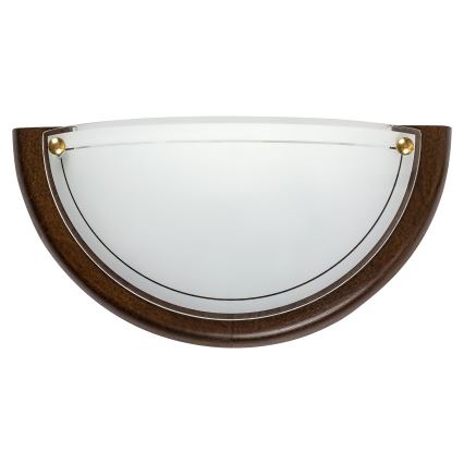 Brilagi - Επιτοίχιο φωτιστικό ORBIS 1xE27/60W/230V 30 cm από πεύκο