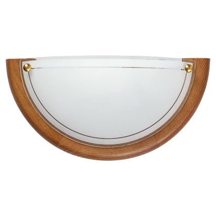 Brilagi - Επιτοίχιο φωτιστικό ORBIS 1xE27/60W/230V 30 cm από πεύκο