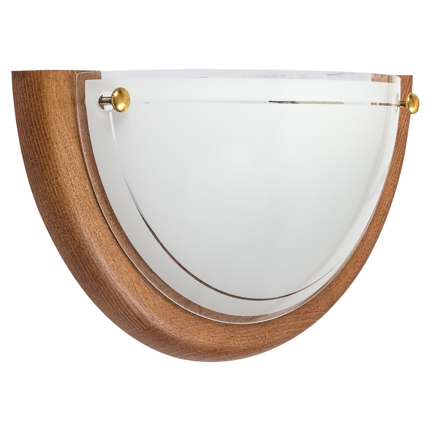 Brilagi - Επιτοίχιο φωτιστικό ORBIS 1xE27/60W/230V 30 cm από πεύκο