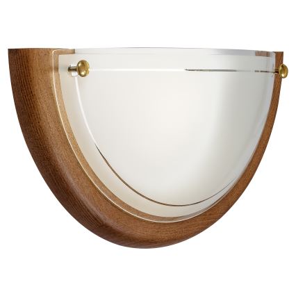 Brilagi - Επιτοίχιο φωτιστικό ORBIS 1xE27/60W/230V 30 cm από πεύκο