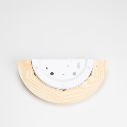 Brilagi - Επιτοίχιο φωτιστικό ORBIS 1xE27/60W/230V 30 cm πεύκο