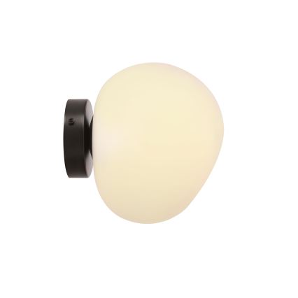 BRILAGI - Επιτοίχιο φωτιστικό PEBBLES 1xE27/40W/230V Ø 20 cm μαύρο