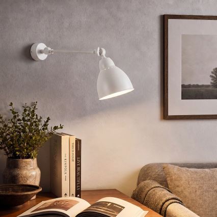 BRILAGI - Επιτοίχιο φωτιστικό QUILL 1xE27/40W/230V 40 cm λευκό