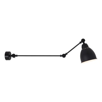 Brilagi - Επιτοίχιο φωτιστικό QUILL 1xE27/40W/230V 83 cm μαύρο