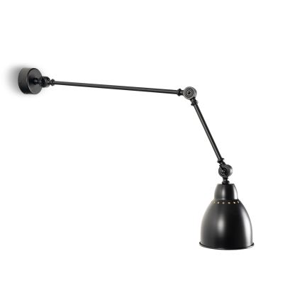 Brilagi - Επιτοίχιο φωτιστικό QUILL 1xE27/40W/230V 83 cm μαύρο