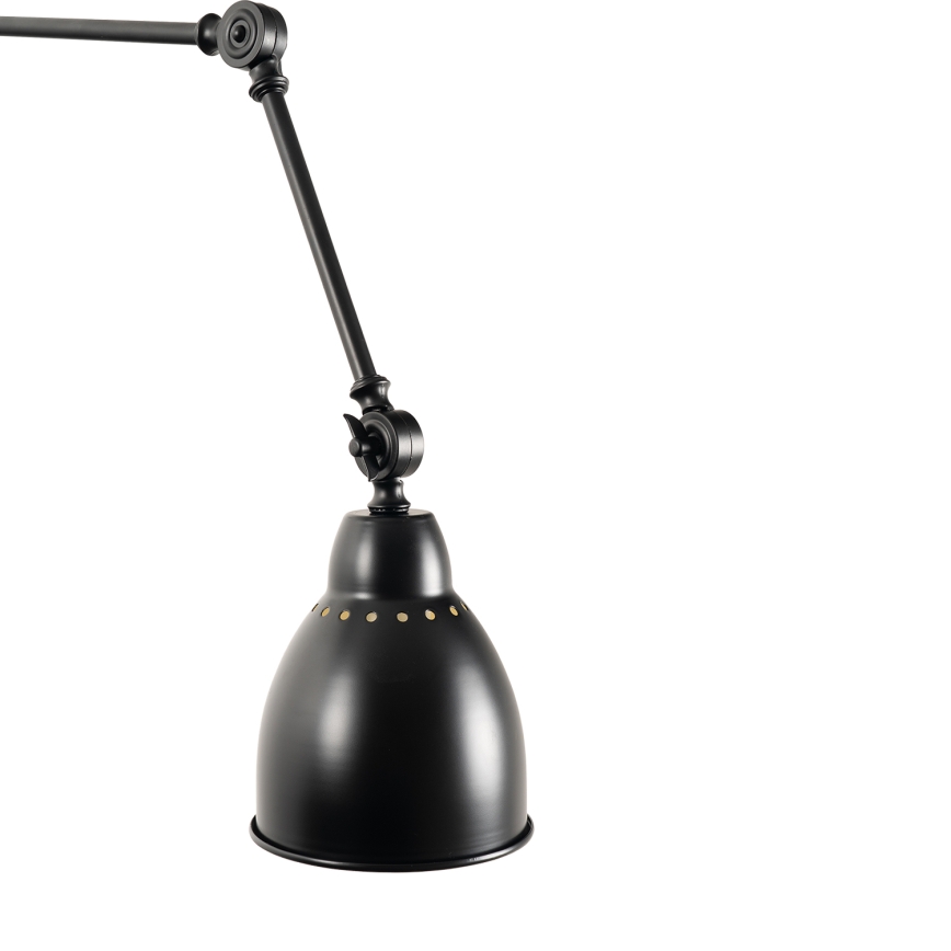Brilagi - Επιτοίχιο φωτιστικό QUILL 1xE27/40W/230V 83 cm μαύρο