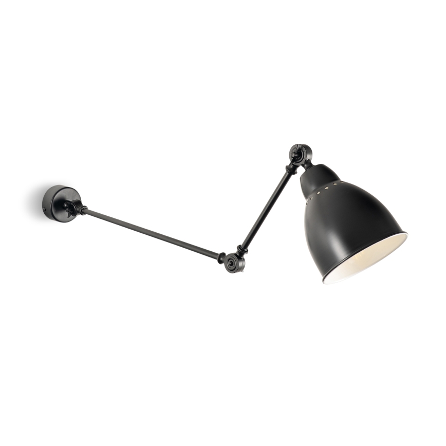 Brilagi - Επιτοίχιο φωτιστικό QUILL 1xE27/40W/230V 83 cm μαύρο