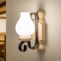 Brilagi - Επιτοίχιο φωτιστικό RUSTIC 1xE14/40W/230V σε χρώμα δρυός