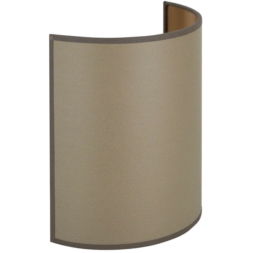 Brilagi - Επιτοίχιο φωτιστικό SEMI 1xE27/15W/230V διάμ. 20 εκ. καφέ