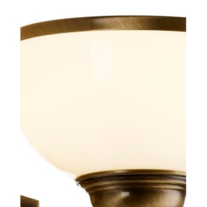 Brilagi - Επιτοίχιο φωτιστικό TAURUS 1xE27/15W/230V μπρονζέ