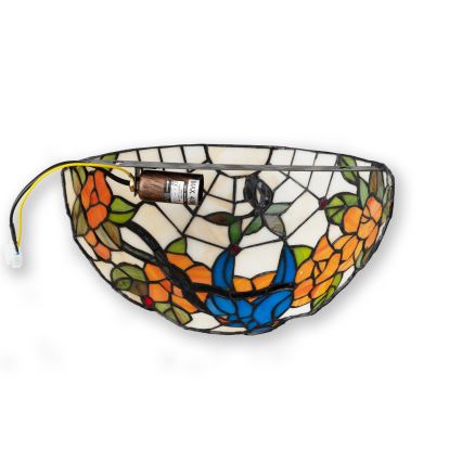 Brilagi - Επιτοίχιο φωτιστικό Tiffany βιτρώ JUNGLE 1xE14/40W/230V