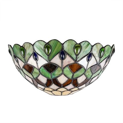 Brilagi - Επιτοίχιο φωτιστικό Tiffany βιτρώ MARGARET 1xE27/40W/230V