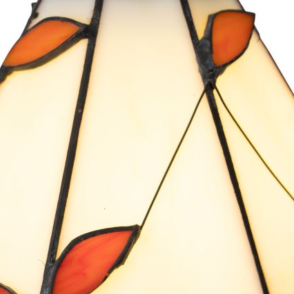 Brilagi - Επιτοίχιο φωτιστικό Tiffany με βιτρώ FOLIA 1xE14/40W/230V