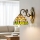Brilagi - Επιτοίχιο φωτιστικό Tiffany με βιτρώ MARGARET 1xE27/40W/230V