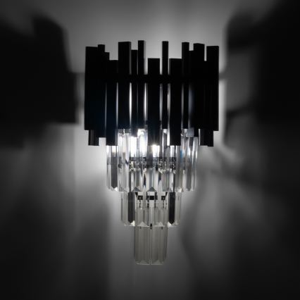BRILAGI - Επιτοίχιο φωτιστικό VERVE 2xE14/40W/230V μαύρο