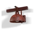 BRILAGI - Επιτοίχιο φωτιστικό VIRIONI 1xE27/60W/230V χάλκινο/πατίνα
