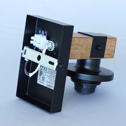 Brilagi - Επιτοίχιο φωτιστικό VISTA 1xE27/60W/230V σε απόχρωση δρυός