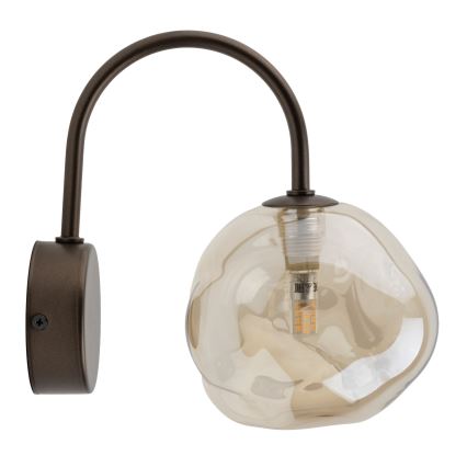 Brilagi - Επιτοίχιο φωτιστικό VULCANO 1xG9/8W/230V μπρονζέ/καπνιστό μπεζ