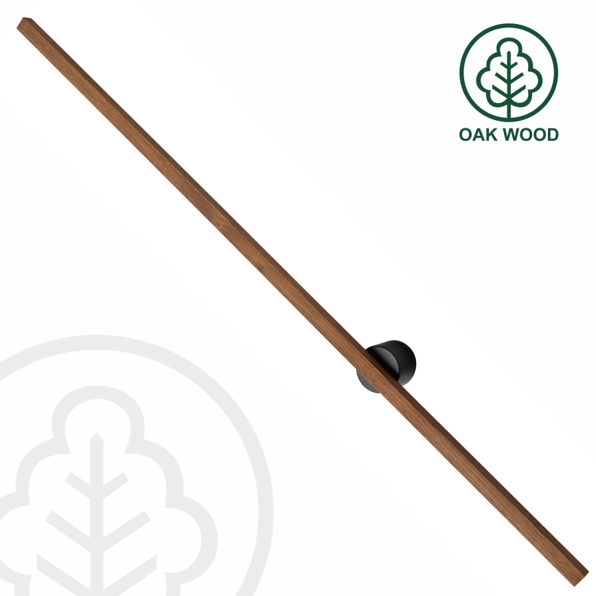 Brilagi - Επιτοίχιο φωτιστικό WOODY LINE LED/7W/230V 4000K 60 cm σε απόχρωση δρυός/κερασιάς