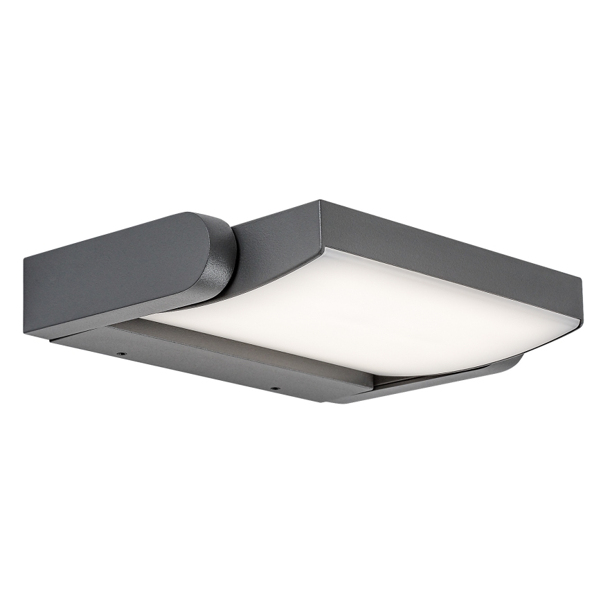 Brilagi - Επιτοίχιο φωτιστικό εξωτερικού χώρου LED ANKLE LED/18W/230V 4000K IP65 ανθρακί