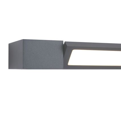 Brilagi - Επιτοίχιο εξωτερικό φωτιστικό LED AQUA LINE LED/12W/230V 45 cm IP44 ανθρακί CRI 90