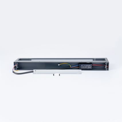 Brilagi - Επιτοίχιο εξωτερικό φωτιστικό LED AQUA LINE LED/12W/230V 45 cm IP44 ανθρακί CRI 90