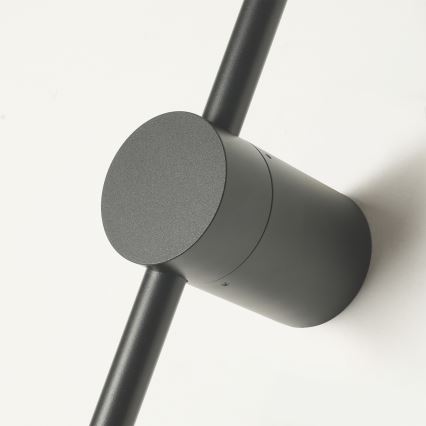 Brilagi - Επιτοίχιο εξωτερικού χώρου φωτιστικό AURA LED/20W/230V 3000K IP54 97 cm ανθρακί CRI 90