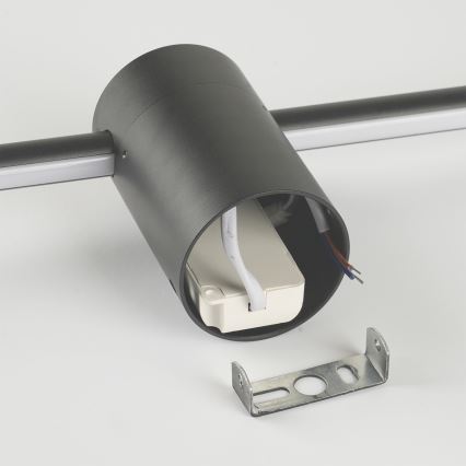 Brilagi - Επιτοίχιο εξωτερικού χώρου φωτιστικό AURA LED/20W/230V 3000K IP54 97 cm ανθρακί CRI 90