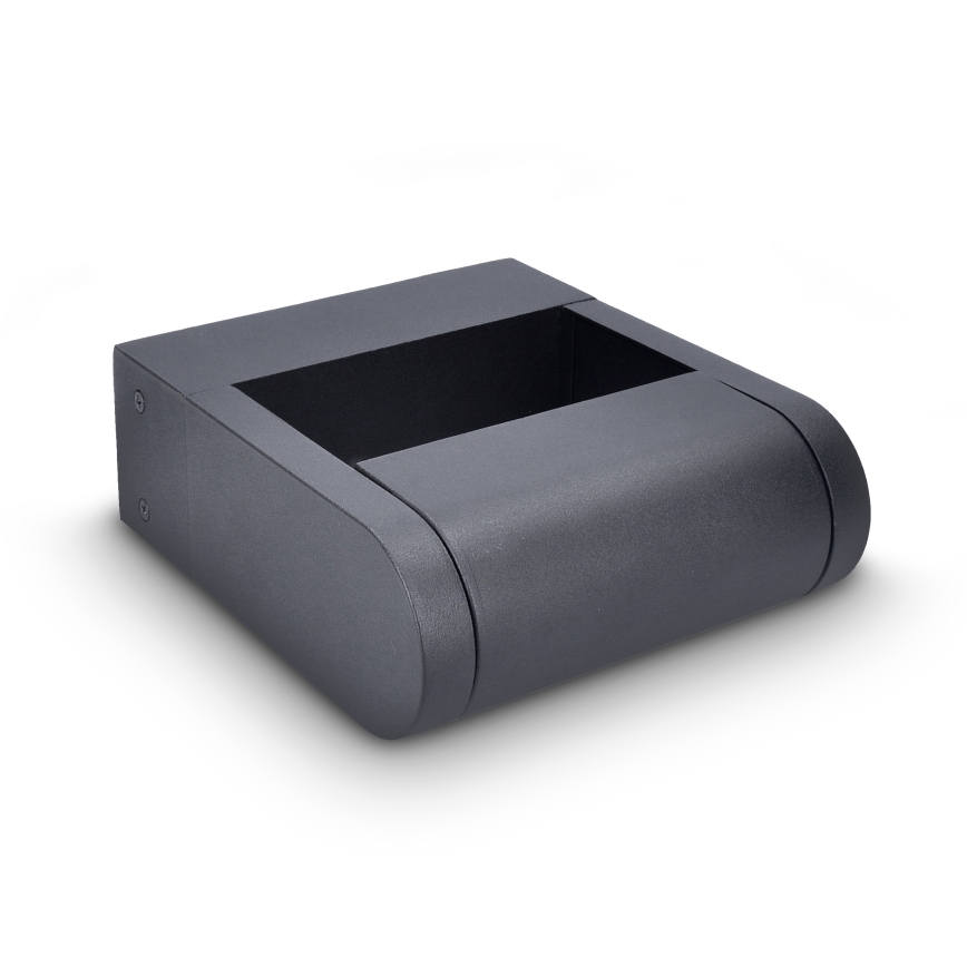 Brilagi - Επιτοίχιο φωτιστικό εξωτερικού χώρου LED CROTONE LED/7W/230V ανθρακί IP54