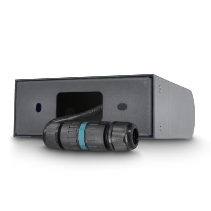 Brilagi - Επιτοίχιο φωτιστικό εξωτερικού χώρου LED CROTONE LED/7W/230V ανθρακί IP54