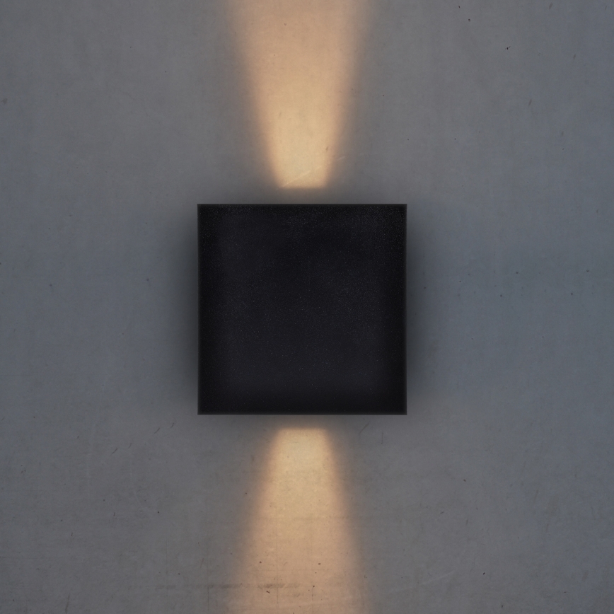 Brilagi - Επιτοίχιο φωτιστικό εξωτερικού χώρου LED CUBE LED/6W/230V IP54