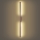 Brilagi - Επιτοίχιο φωτιστικό εξωτερικού χώρου LED LUNA LED/30W/230V 3000K IP65 150 cm καφέ CRI 90