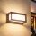 Brilagi - Επιτοίχιο φωτιστικό εξωτερικού χώρου LED PARKER LED/12W/230V 3000/4500/6000K καφέ IP44