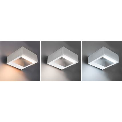 Brilagi - Επιτοίχιο φωτιστικό εξωτερικού χώρου LED RAGUSA LED/7W/230V 3000/4000/6000K λευκό IP54