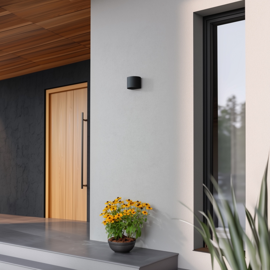 Brilagi - Επιτοίχιο φωτιστικό εξωτερικού χώρου LED RONDO LED/6W/230V IP54