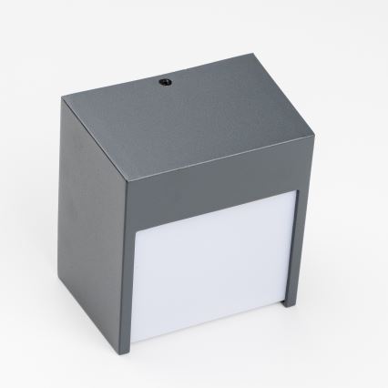 Brilagi - Επιτοίχιο φωτιστικό εξωτερικού χώρου LED TERNI LED/12W/230V ανθρακί IP44