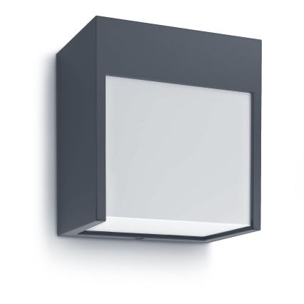 Brilagi - Επιτοίχιο φωτιστικό εξωτερικού χώρου LED TERNI LED/12W/230V ανθρακί IP44