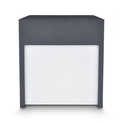 Brilagi - Επιτοίχιο φωτιστικό εξωτερικού χώρου LED TERNI LED/12W/230V ανθρακί IP44