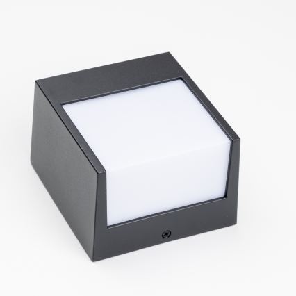 Brilagi - Επιτοίχιο φωτιστικό εξωτερικού χώρου LED TERNI LED/12W/230V μαύρο IP44