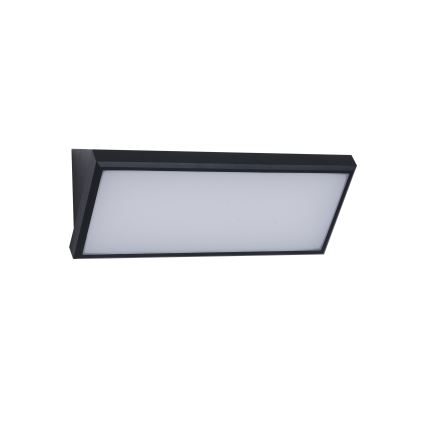 Brilagi - Επιτοίχιο φωτιστικό εξωτερικού χώρου LED TRIANGLE, 42W, 230V, 45 cm, μαύρο, IP65