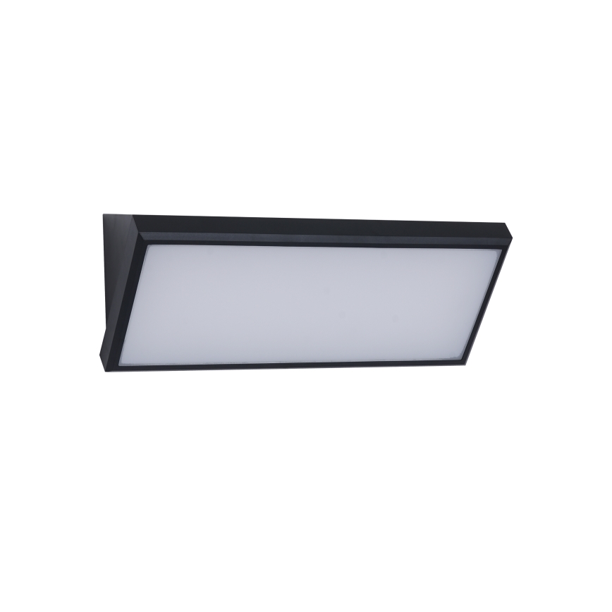 Brilagi - Επιτοίχιο φωτιστικό εξωτερικού χώρου LED TRIANGLE, 42W, 230V, 45 cm, μαύρο, IP65