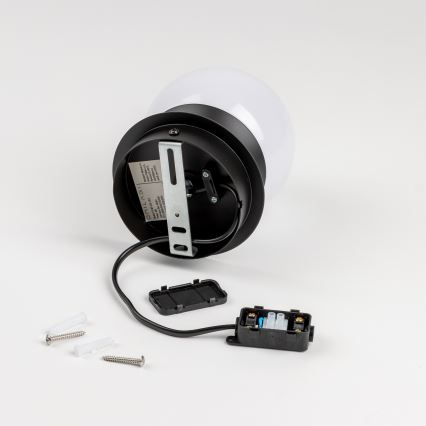 Brilagi - LED επιτοίχιο φωτιστικό μπάνιου BALL LED/6W/230V 3000/4000/6500K IP44 μαύρο